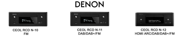 Decoding Denon CEOLs: A Comparison of RCDN10, RCDN11, and RCDN12 - electricshop.com