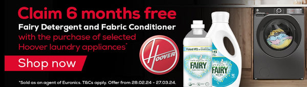 Freshen Up Your Laundry: Claim 6 Months of Free Fairy with Hoover! - electricshop.com