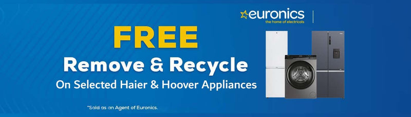 Hoover and Haier Free Remove & Recycle Service on Selected Appliances - electricshop.com