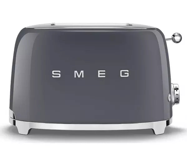 Smeg TSF01GRUK 2 Slice Toaster - Slate Grey