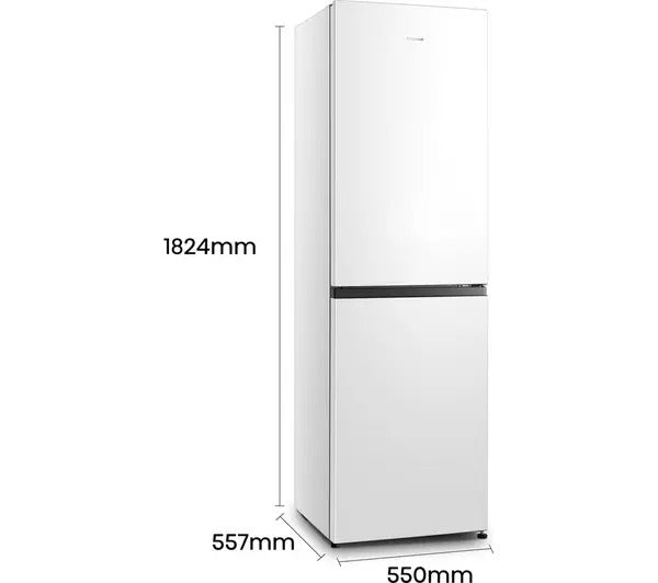 Hisense RB327N4BWE Frost Free Fridge Freezer White