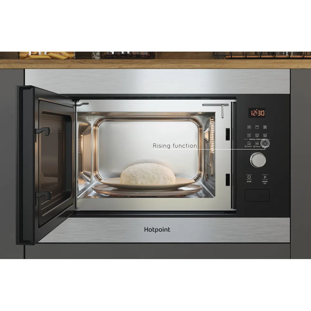 Hotpoint MF25GIXH Built In Microwave With Grill