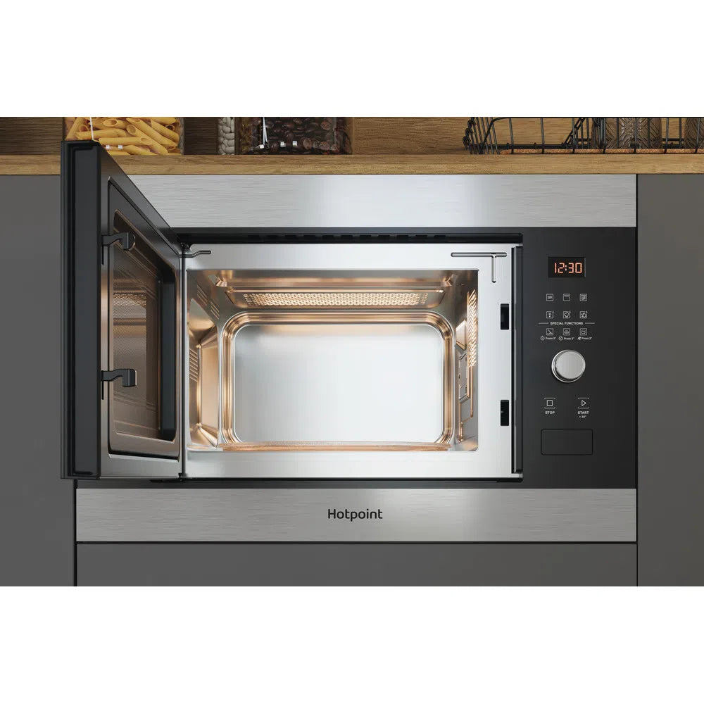 Hotpoint MF25GIXH Built In Microwave With Grill