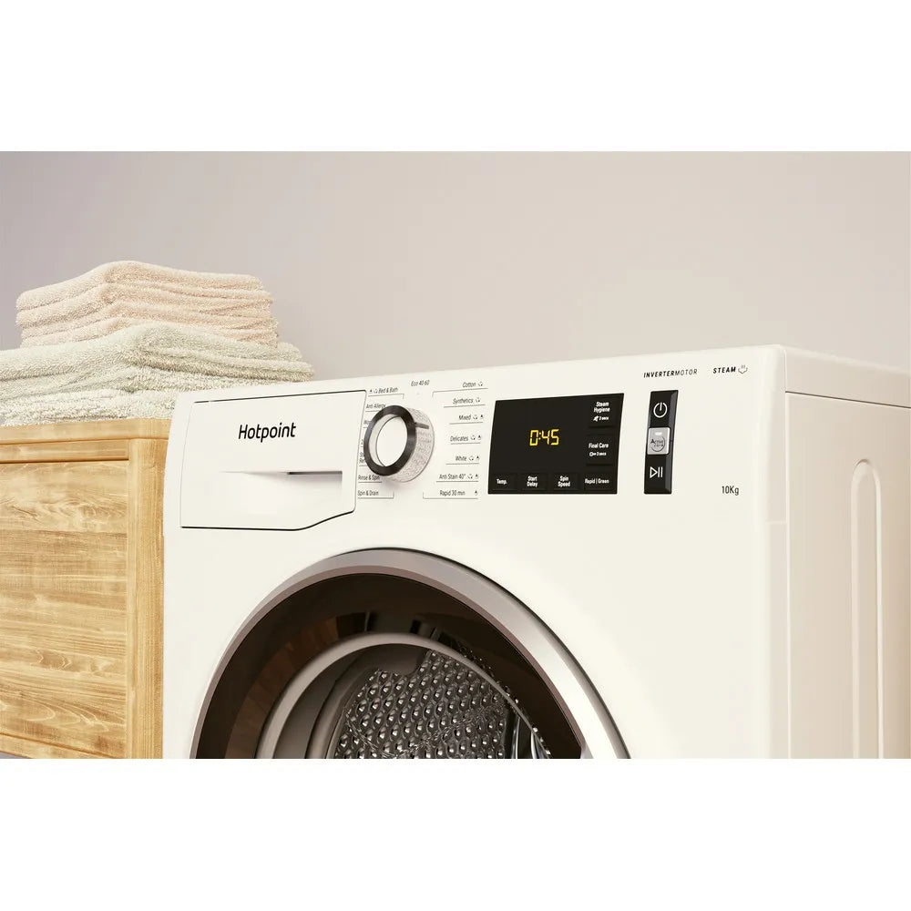 Hotpoint NM111046WCAUKN 10Kg 1400 Spin Washing Machine White