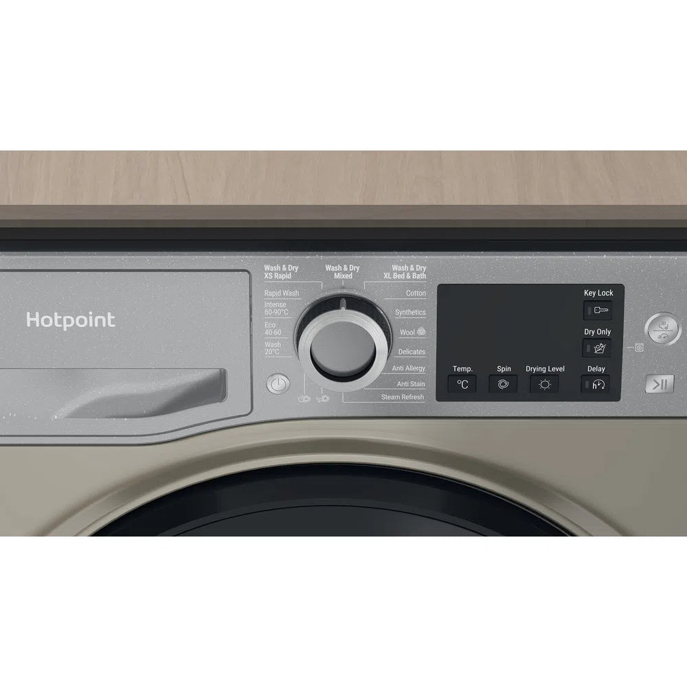 Hotpoint NDB9635GKUK 9+6Kg 1400 Spin Washer Dryer Graphite