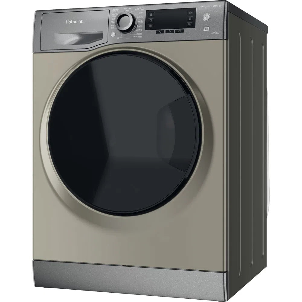 Hotpoint NDD8636GDAUK 8+6Kg 1400 Spin Washer Dryer Graphite