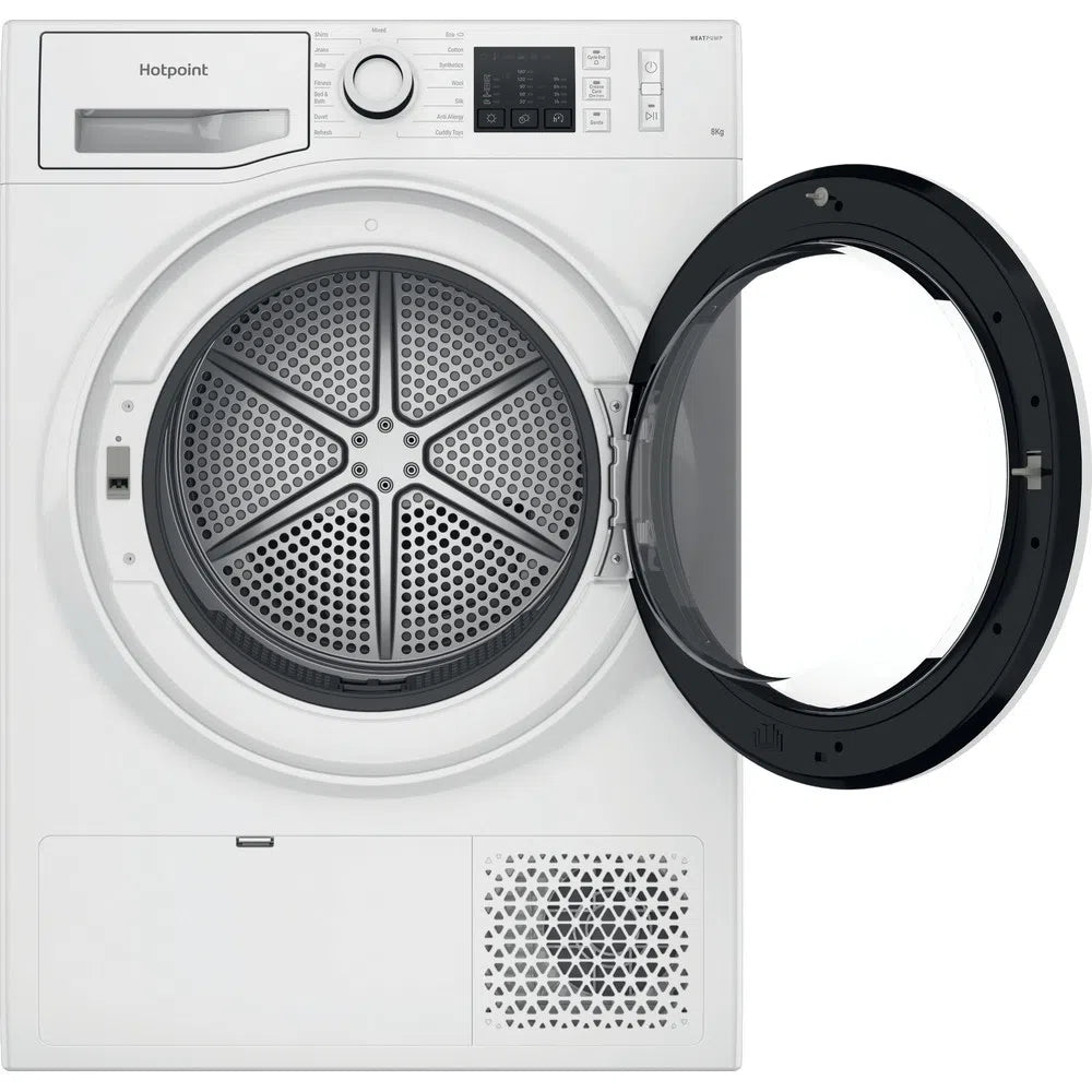 Hotpoint NTM1081WK 8Kg Heat Pump Tumble Dryer White