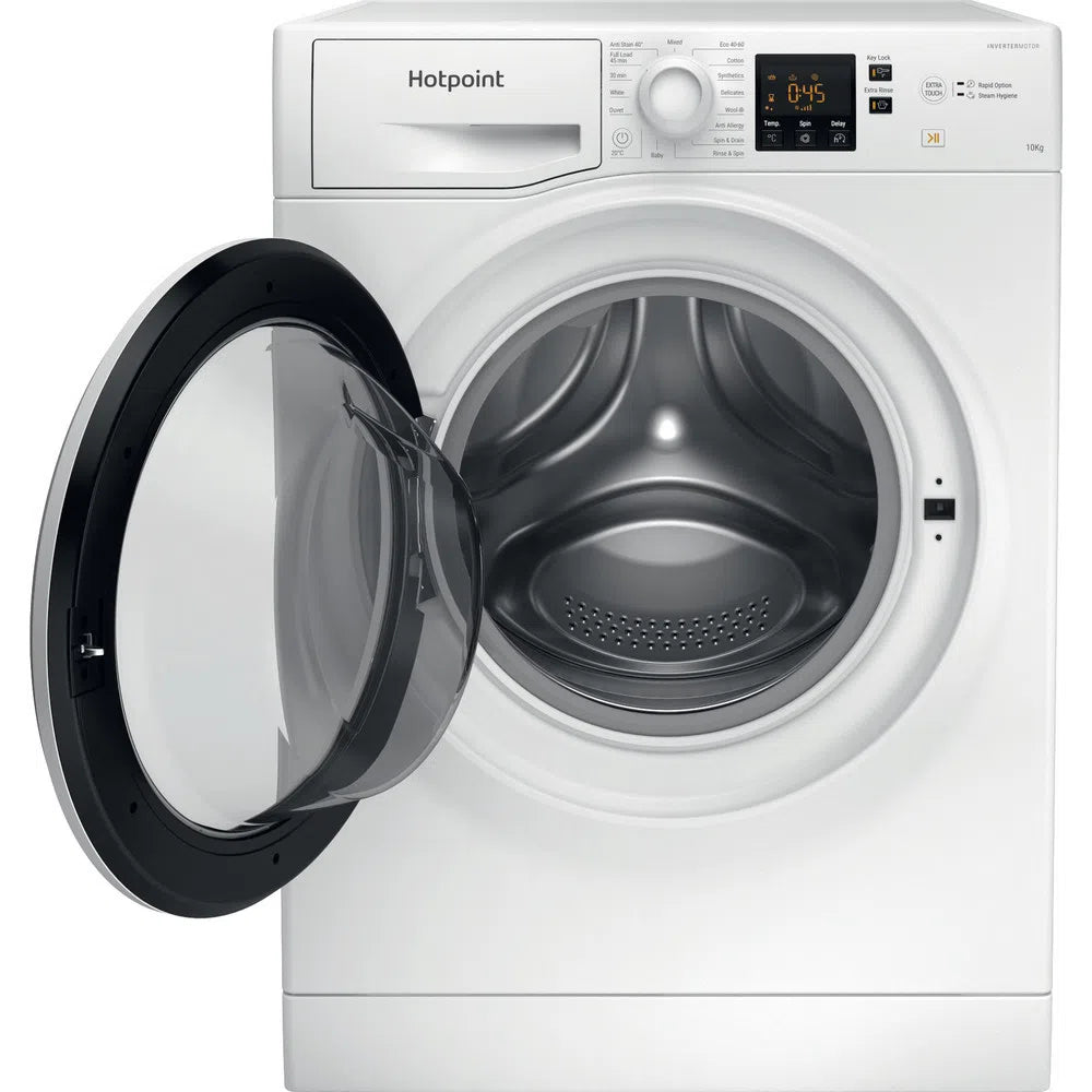 Hotpoint NSWM1045CWUKN 10kg 1400 Spin Washing Machine White