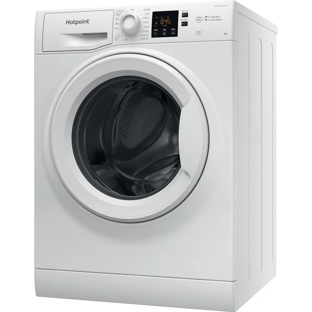 Hotpoint NSWM965CWUKN 9kg 1600 Spin Washing Machine White