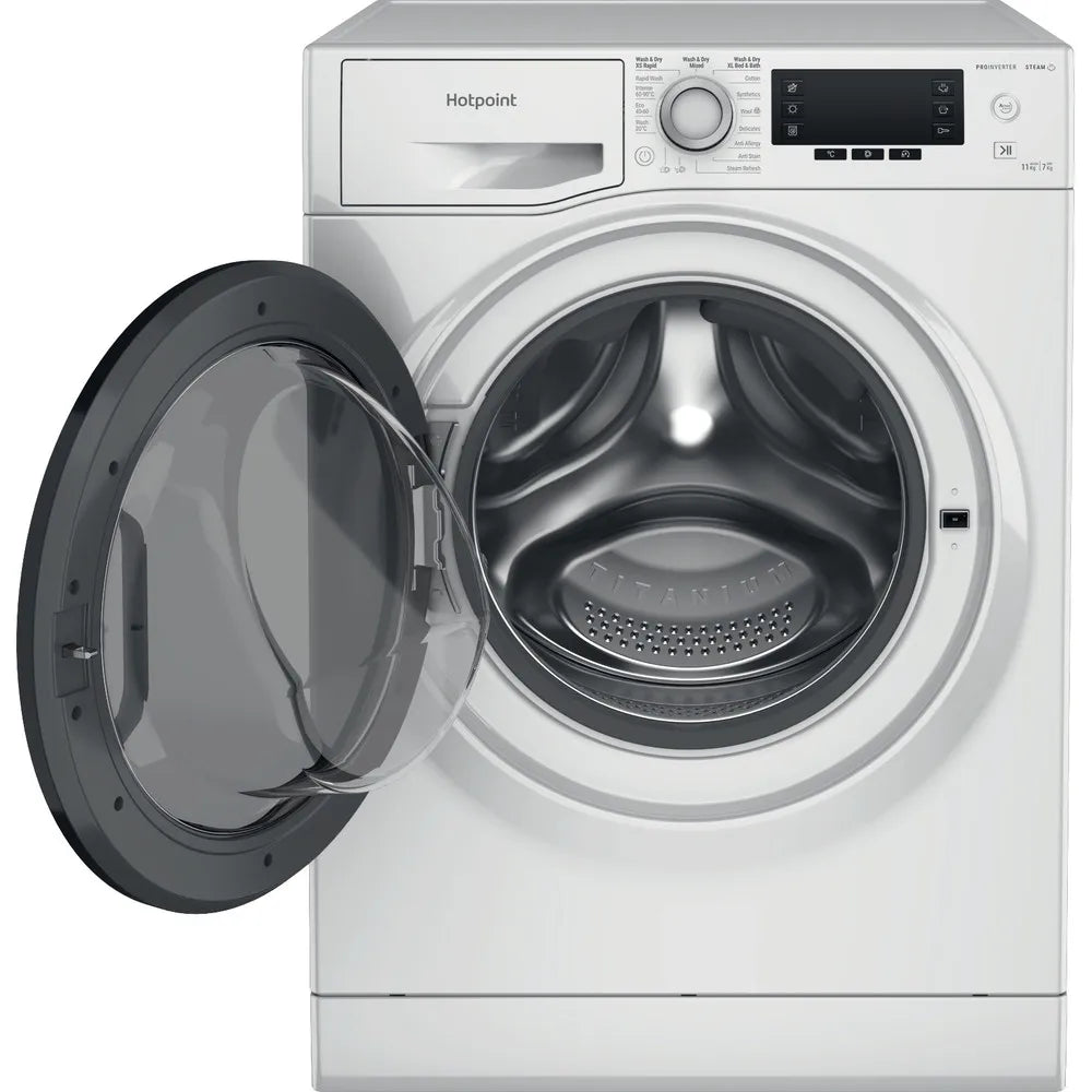 Hotpoint NDD11726DAUK 11+7Kg 1400 Spin Washer Dryer White