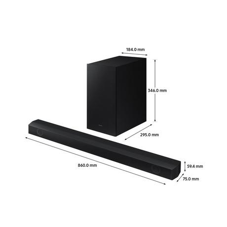 Samsung HW-B550XU 2.1ch Soundbar & Subwoofer - Black