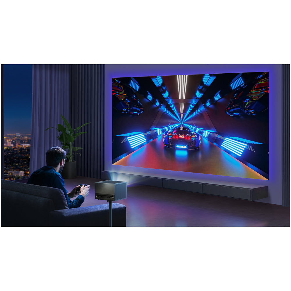 Hisense C1TUK DLP Tri Laser 4K UHD HDR Smart Laser Projector