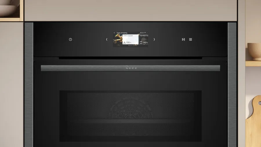 Neff C24MS31G0B N90 Built-In Compact Oven with Microwave Function