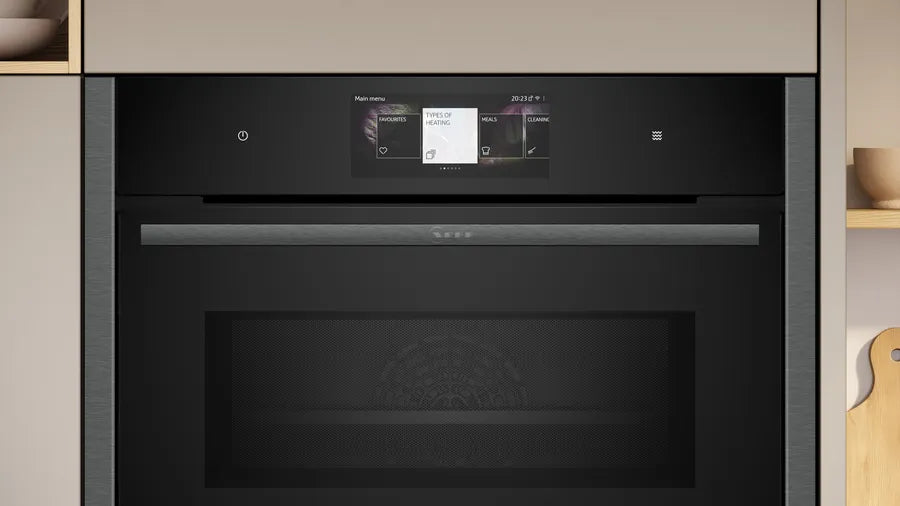 Neff C24MT73G0B N90 Built-In Compact Oven with Microwave Function