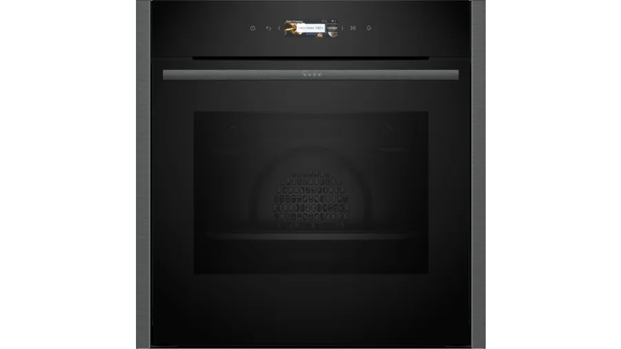 Neff B24CR71G0B N70 Built-in Electric Single Oven Graphite Grey