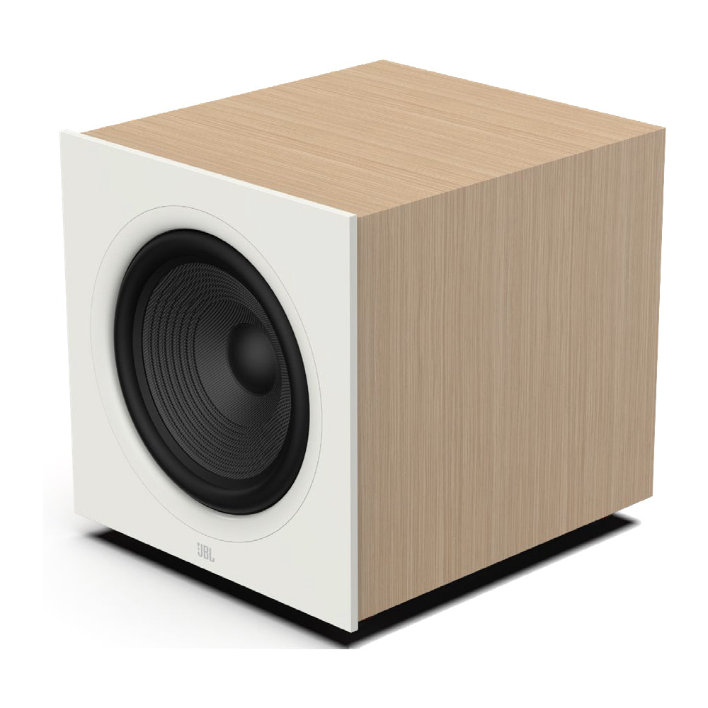 JBL 200P 10 Inch 300W Powered Subwoofer White