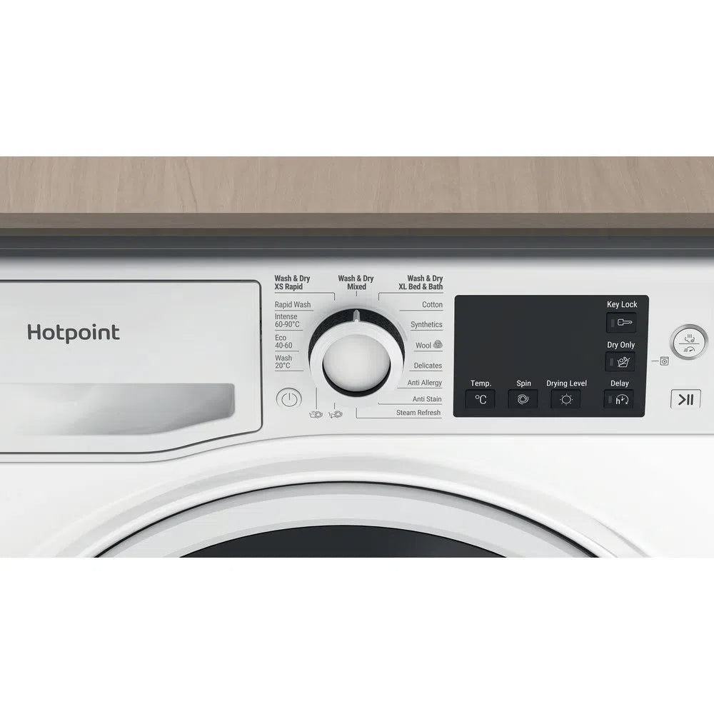 Hotpoint NDB9635WUK 9+6kg 1400 Spin Washer Dryer White