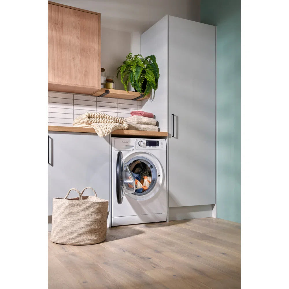 Hotpoint NDD10726DAUK 10+7kg 1400 Spin Washer Dryer White