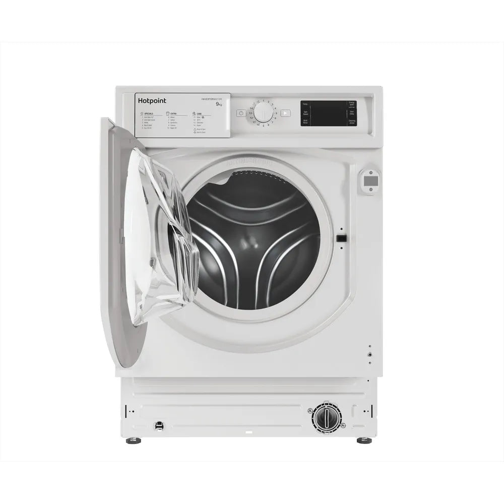 Hotpoint BIWMHG91485UK Integrated 9Kg 1400 Spin Washing Machine White