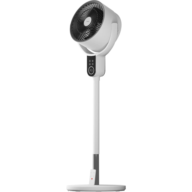 Vybra Oscillator Dual Height Tilt and Swing Fan White