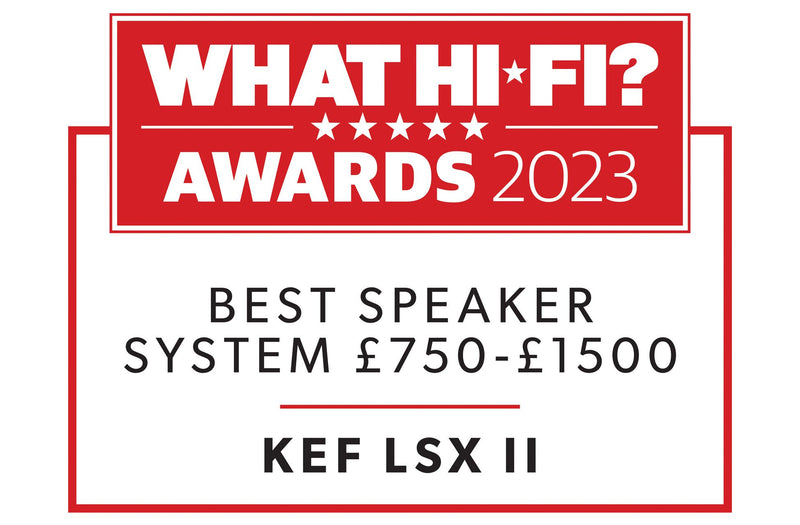 KEF LSX II Wireless Hi-Fi Speakers Pair Cobalt Blue