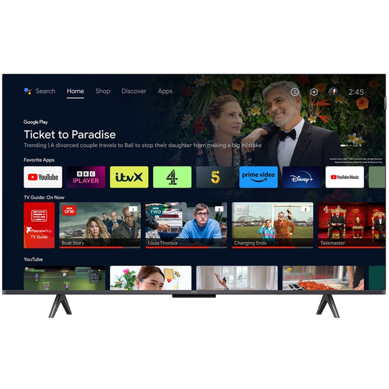 TCL 43C655K 43 Inch C655K 4K QLED UHD HDR Smart Android TV 2024