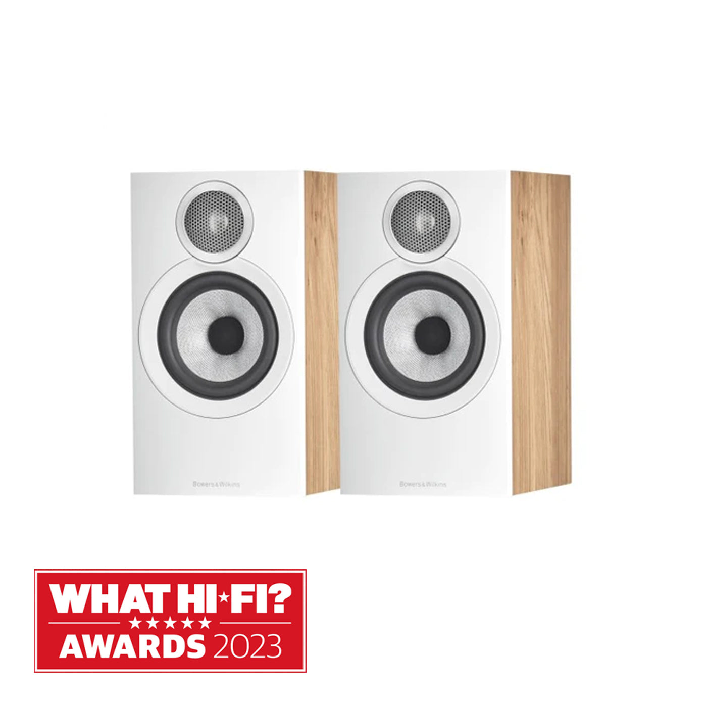 Bowers & Wilkins 607 S3 Bookshelf Speakers Pair Oak