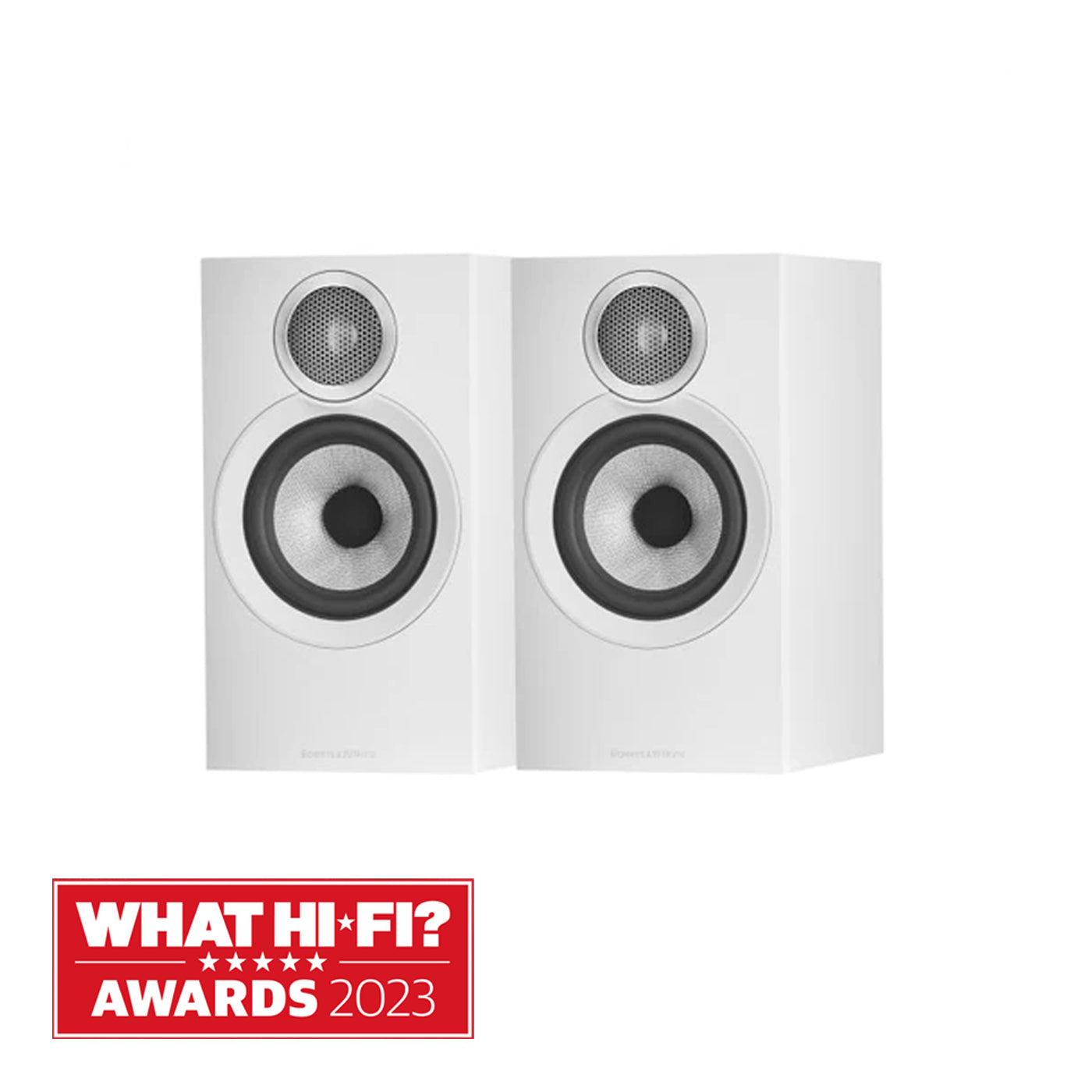 Bowers & Wilkins 607 S3 Bookshelf Speakers Pair White