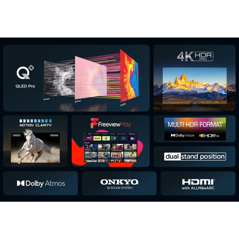 TCL 65C655K 65 Inch C655K 4K QLED UHD HDR Smart Android TV 2024