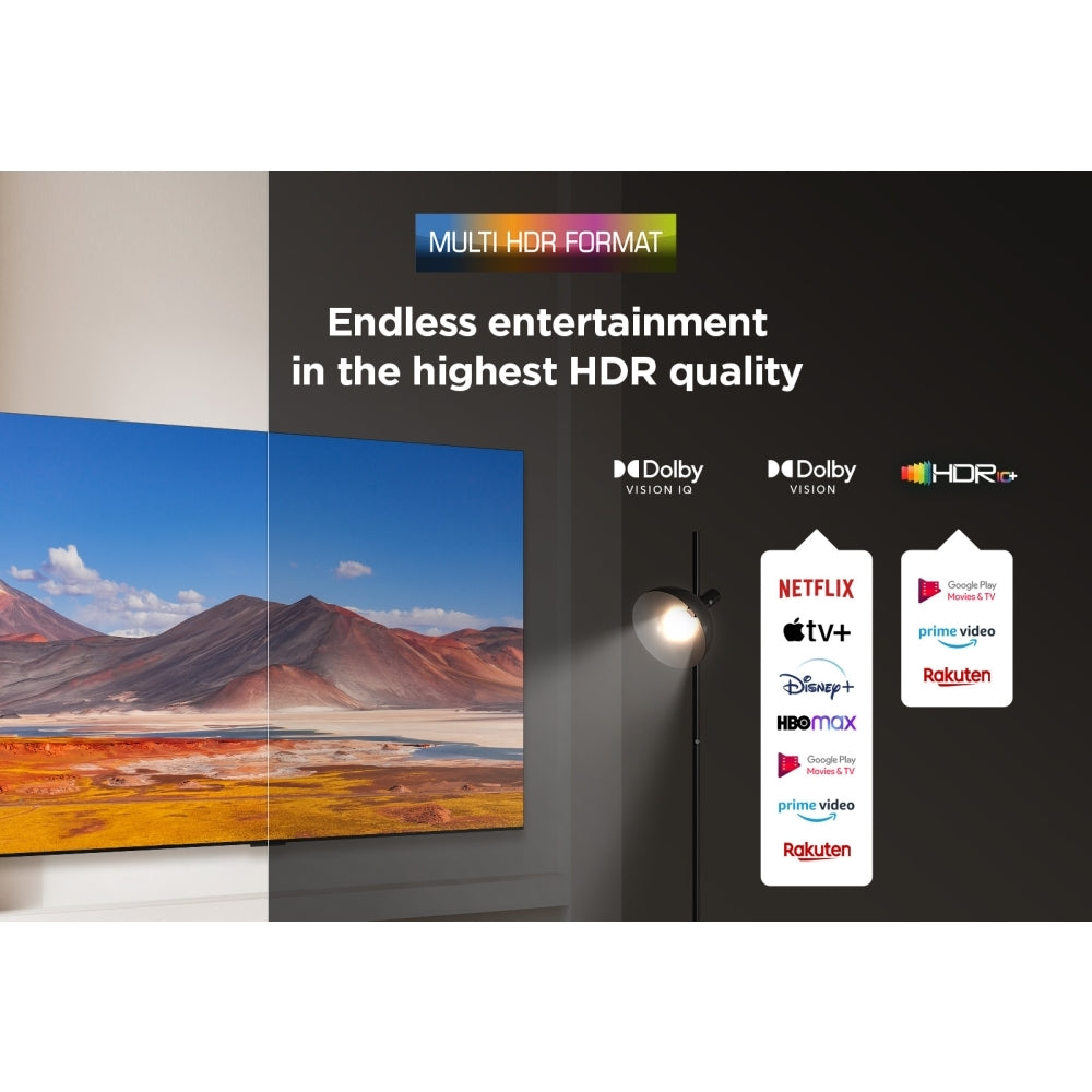 TCL 65C855K 65 Inch C855K 4K UHD HDR QLED Mini LED Smart Google TV 2024