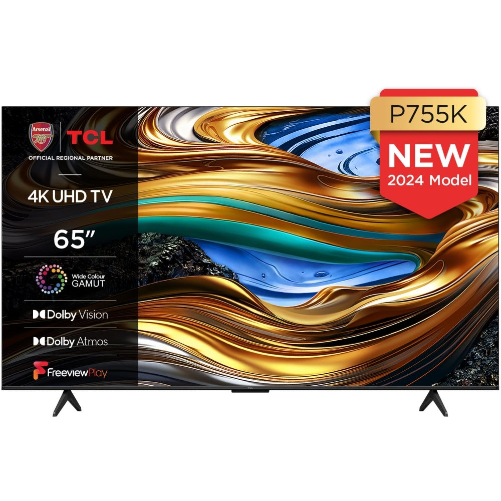 TCL 65P755K 65 Inch P755K 4K UHD HDR LED Smart Android TV 2024