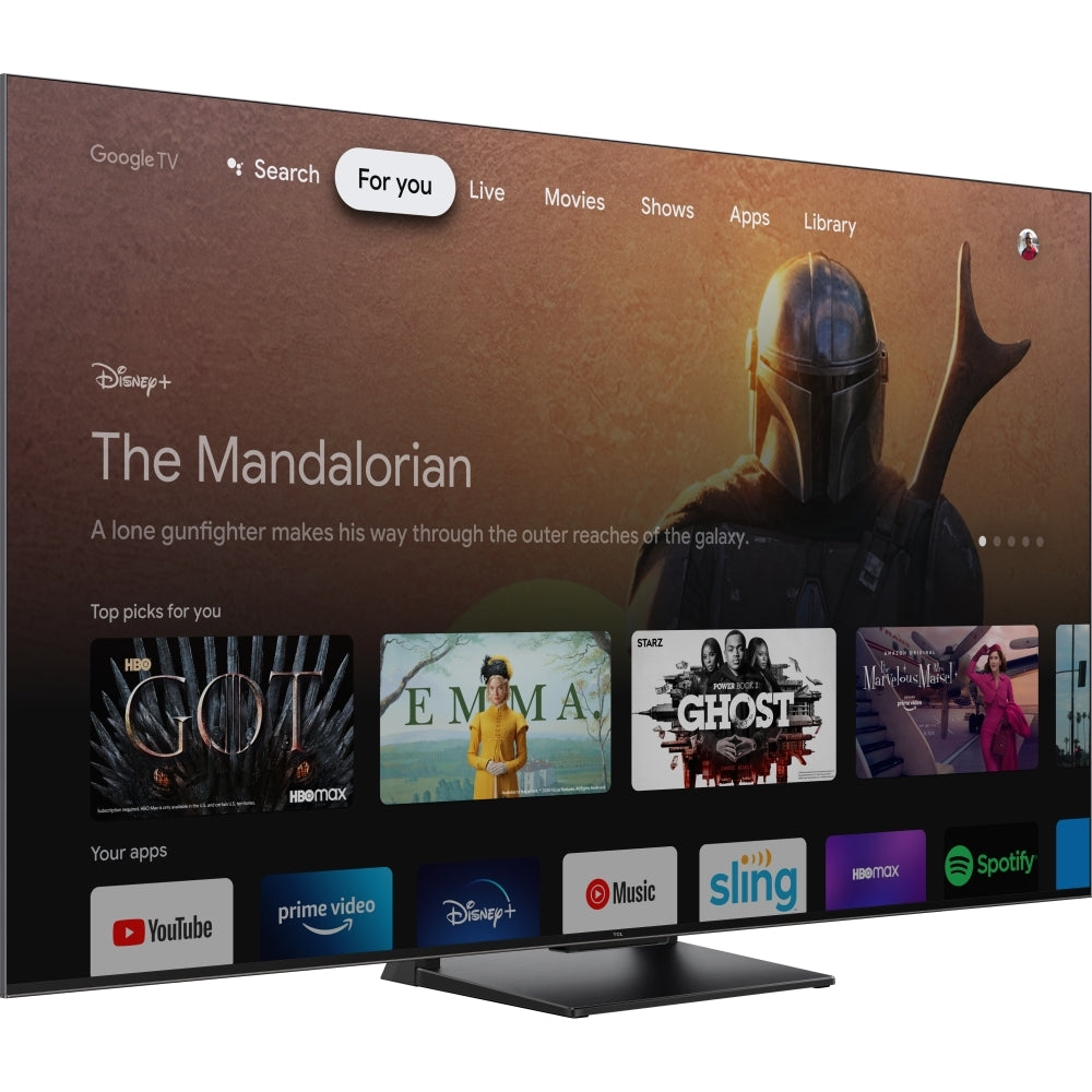 TCL 75C745K 75 Inch C745K 4K QLED UHD HDR Smart Google TV 2024