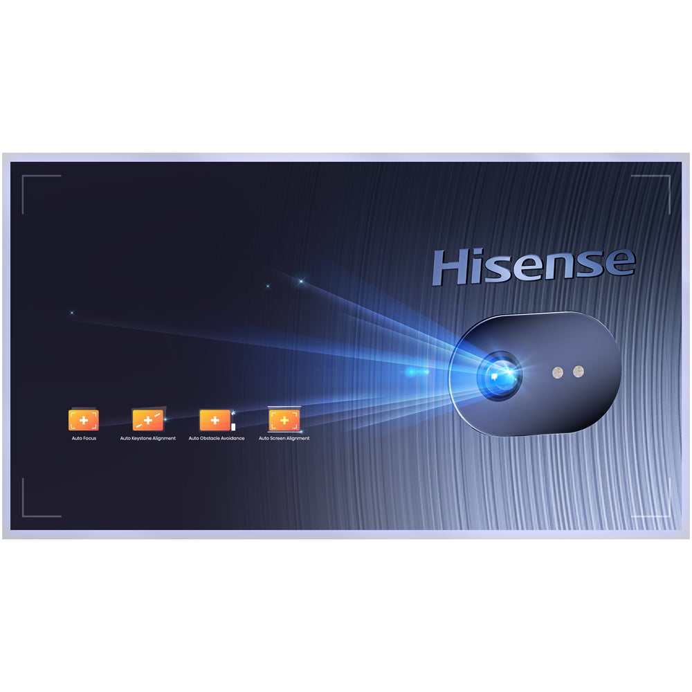 Hisense C1TUK DLP Tri Laser 4K UHD HDR Smart Laser Projector