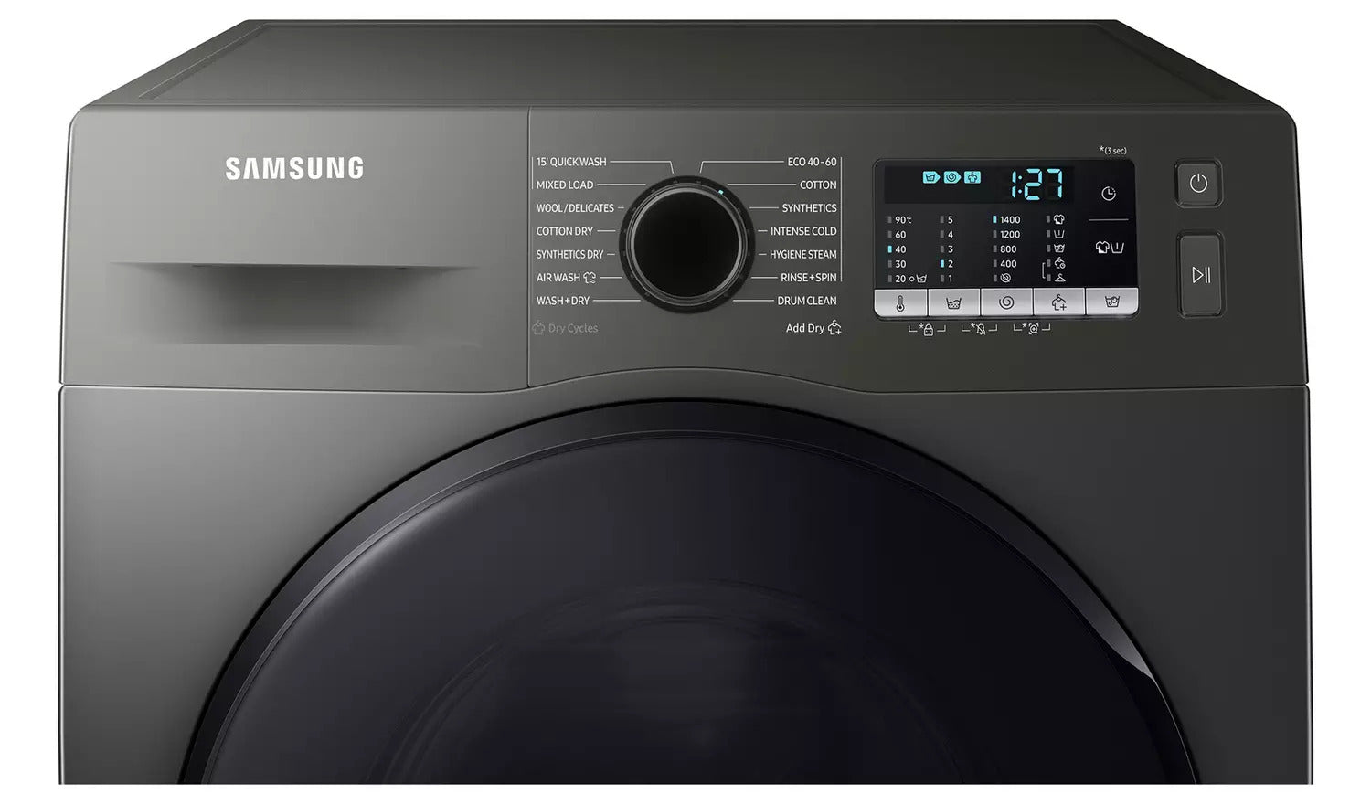 Samsung WD90TA046BXEU Series 5 ecobubble 9kg 1400 Spin Washer Dryer