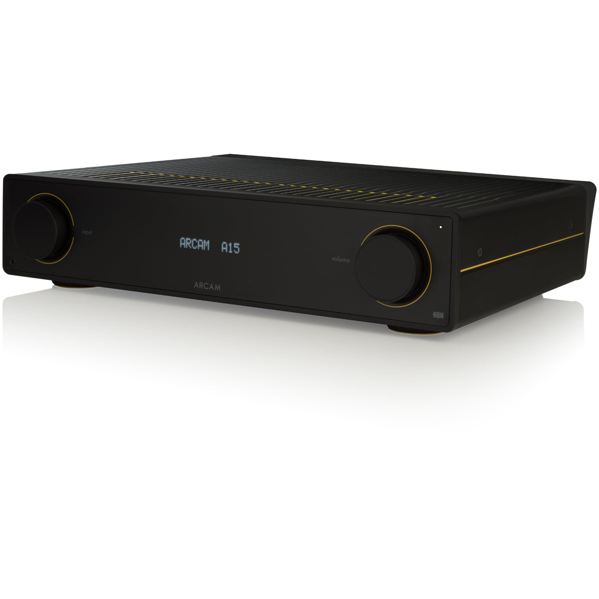 Arcam Radia A15 Integrated Amplifier with Bowers & Wilkins 606 S3 Standmount Speakers HiFi Package Black