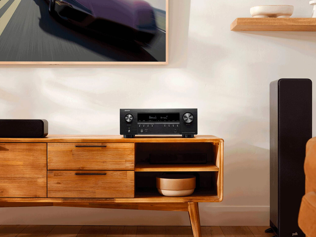 DENON AVR-S970H 7.2 Ch 185W 8K with HEOS Built-in AV Receiver