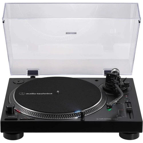 Audio Technica ATLP120xBTUSB Direct Drive Turntable with Kanto YU6 Powered Bluetooth Speakers Hi-Fi Package