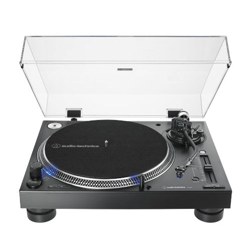 Audio Technica ATLP140XPBKEUK Direct Drive Professional DJ Turntable Black Open Box Clearance