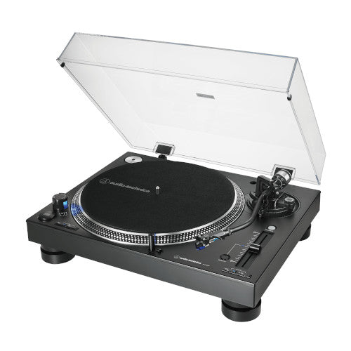 Audio Technica ATLP140XPBKEUK Direct Drive Professional DJ Turntable Black Open Box Clearance