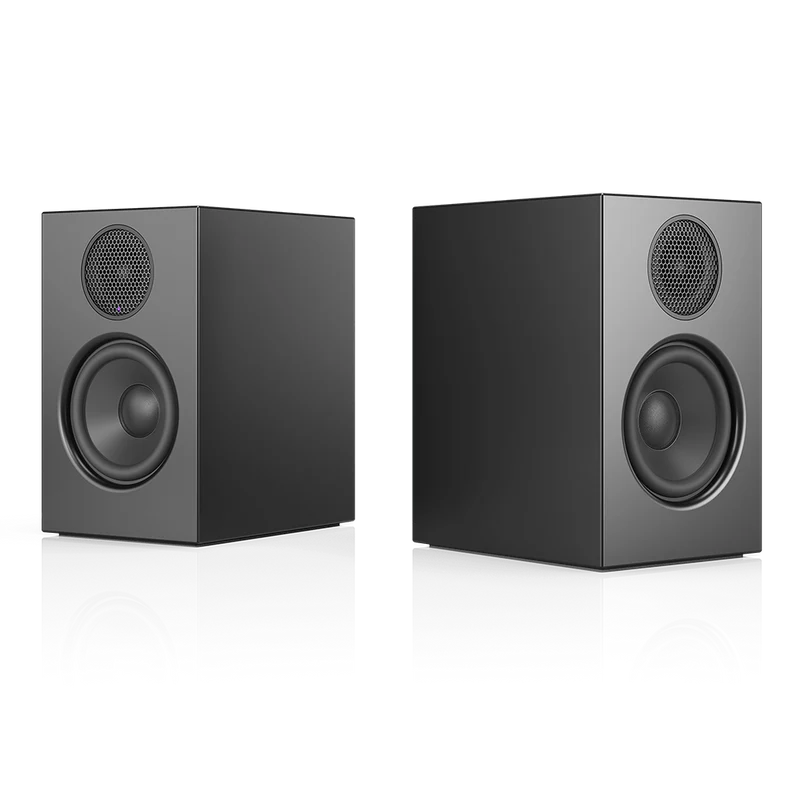 Audio Pro A28 Wireless Multi-room Bookshelf Speakers Pair Black