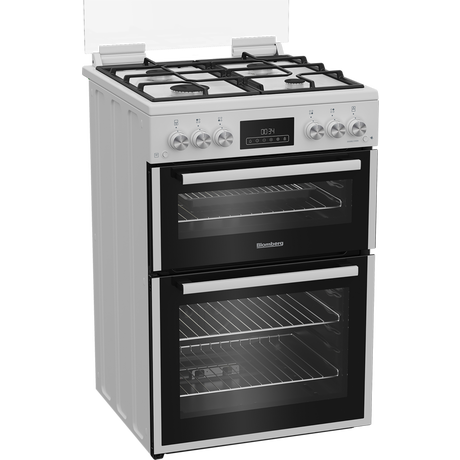 Blomberg GGRN655W 60cm Freestanding Double Oven Gas Cooker White