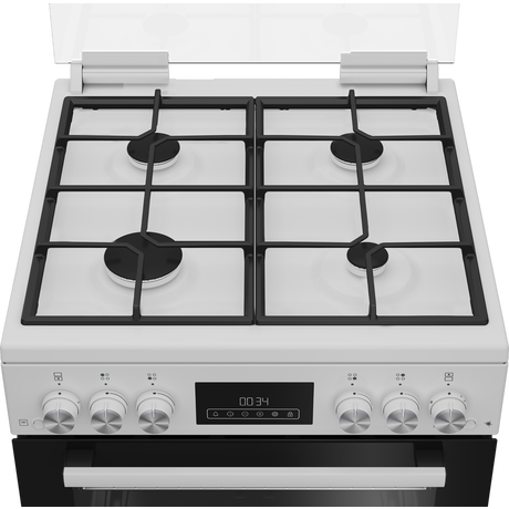 Blomberg GGRN655W 60cm Freestanding Double Oven Gas Cooker White