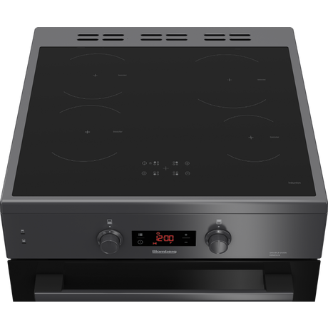 Blomberg HIN651N 60cm Electric Cooker Double Oven with Induction Hob