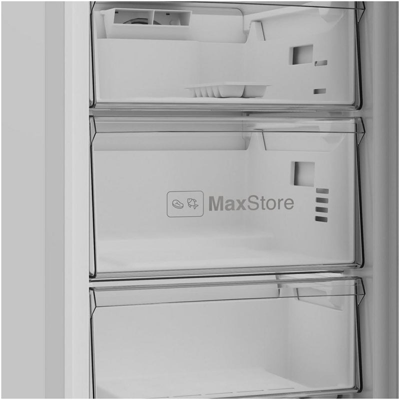 Blomberg KND24075V 59.5cm Freestanding Total Frost Free Fridge Freezer White