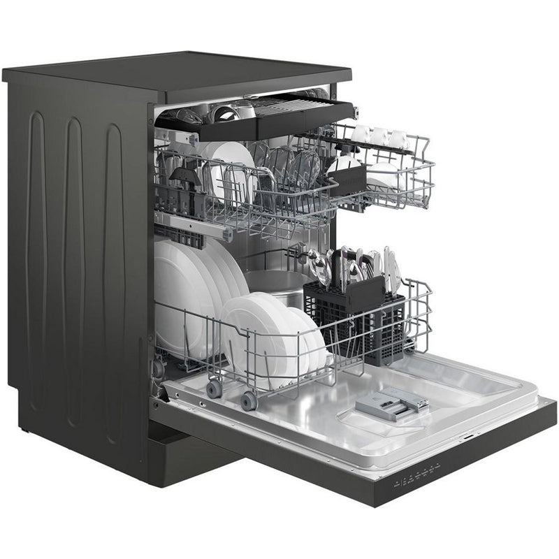 Blomberg LDF52320G Full Size Dishwasher With 15 Place Settings Graphite