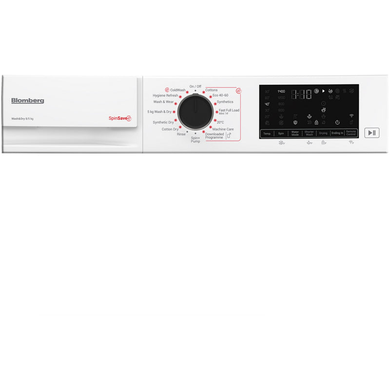 Blomberg LRF854311W 8+5kg 1400 Spin Washer Dryer White