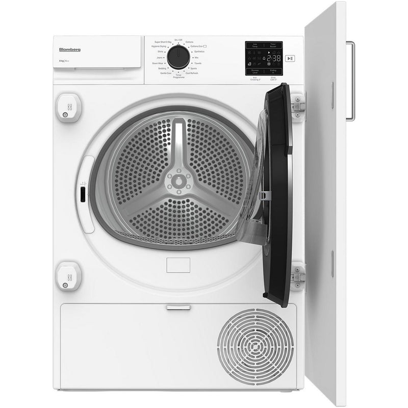 Blomberg LTDIP08310 8kg Integrated Condenser Tumble Dryer White