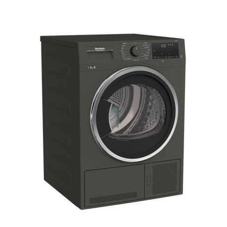 Blomberg LTK38030G 8kg Condenser Tumble Dryer Graphite