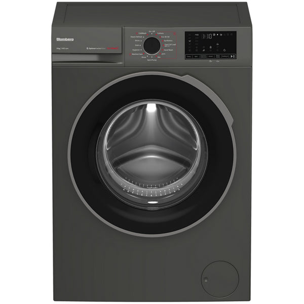 Blomberg LWA18461G 8kg 1400 Spin Washing Machine Graphite