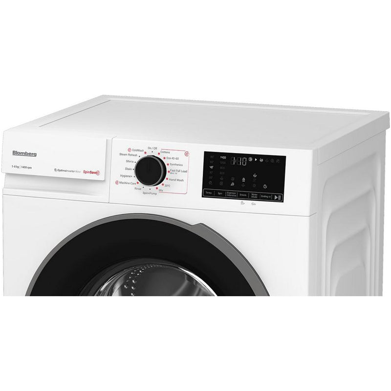 Blomberg LWA18461W 8kg 1400 Spin Washing Machine - White